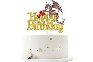 Enthralling Dragon Cake Decorations for Knightly Birthdays