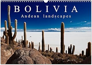 Bolivia Andean landscapes/UK-Version (Wall Calendar 2026 DIN A3 Landscape), CALVENDO 12 Month Wall Calendar