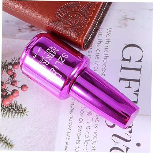 Miniatura 2 de FOMIYES Kit De Manicura Traje Plateado Trajes Púrpura Esmalte de Uñas Metálico Chispa Brillante Gel Esmalte de Uñas de Gel de Acero Inoxidable Set