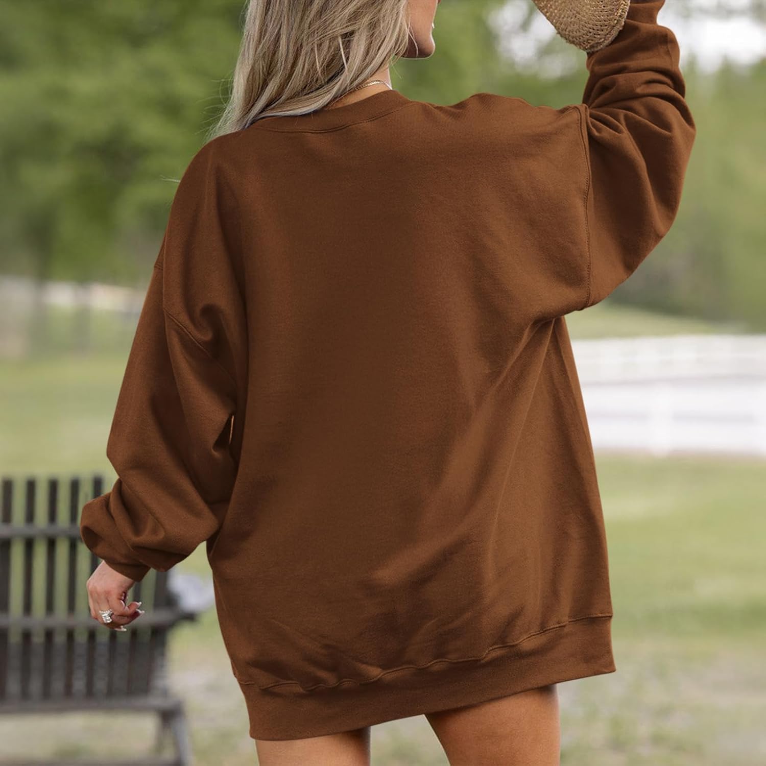 Western Cowboys Graphic Sweatshirts For Women Cowgirls Rodeo Oversized Sweatshirt Country Concert Crewneck Outfits - Image 6