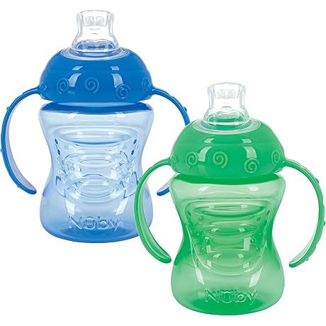 Nuby Comfortable Grip Sippie Cup for Kids