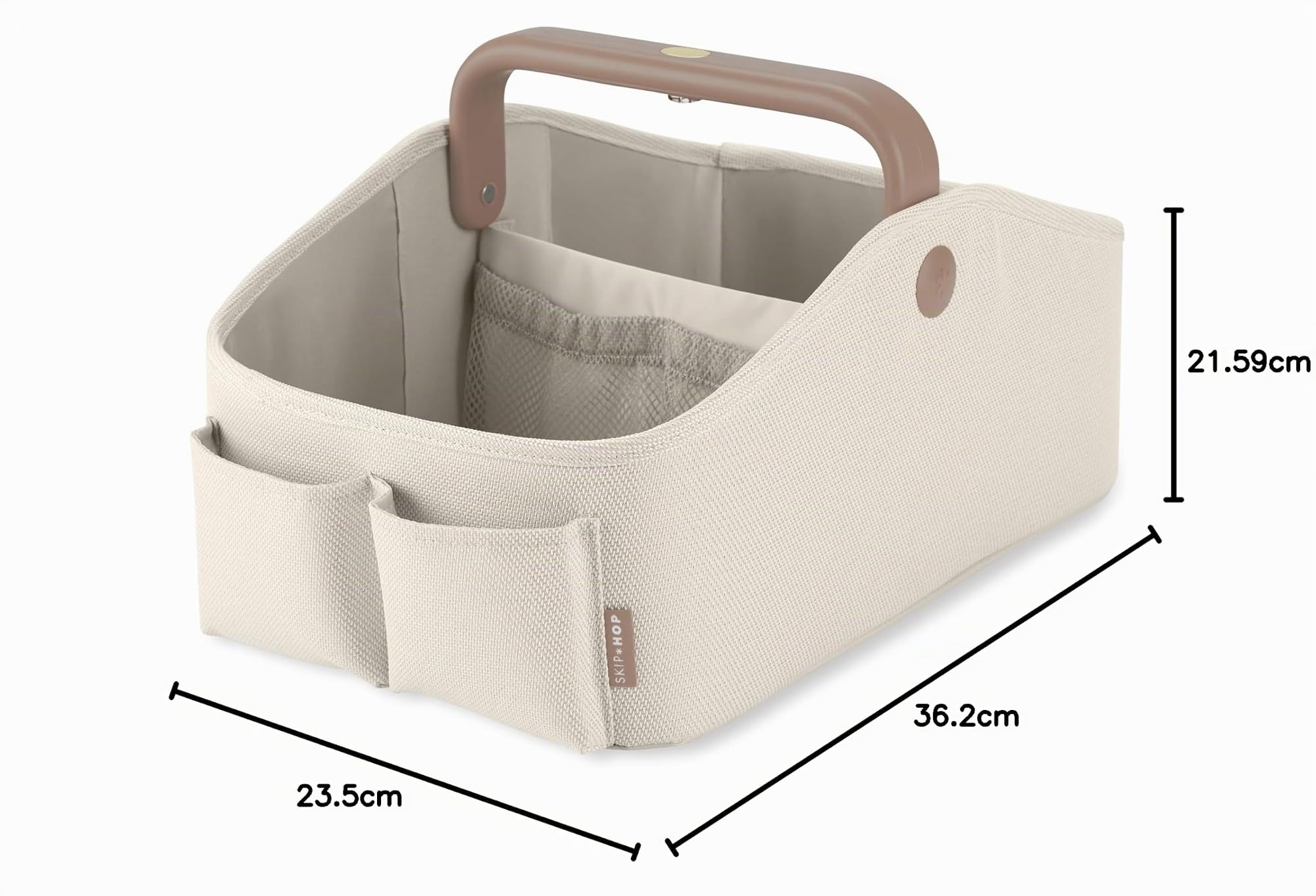 Skip Hop Organizador de pañales con sensor táctil, luz nocturna, estilo guardería, avena