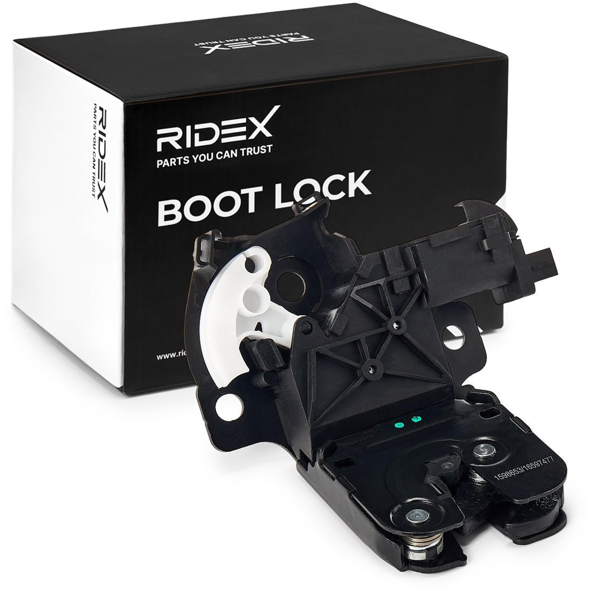 RIDEX 1362T0046 Cerradura de la puerta del maletero compatible con AUDI A3 Sportback 8PA A6 C6 Avant 4F5 A4 B7 Avant 8ED A4 B6 Cabrio 8E, 8H, 8H7 A6 C6 Sedán 4F2 Q7 4LB