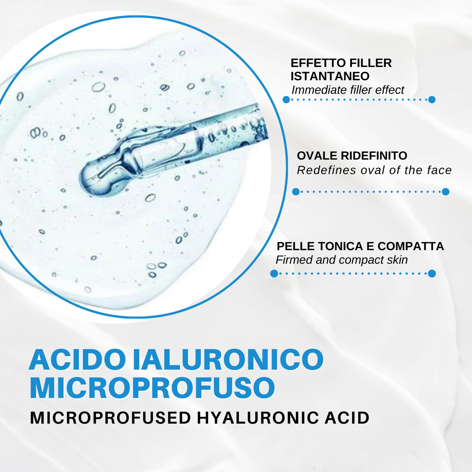 Ialufiller - Serum lifting antiarrugas, reafirmante, hidratante, uniforme con efecto botox like inmediato