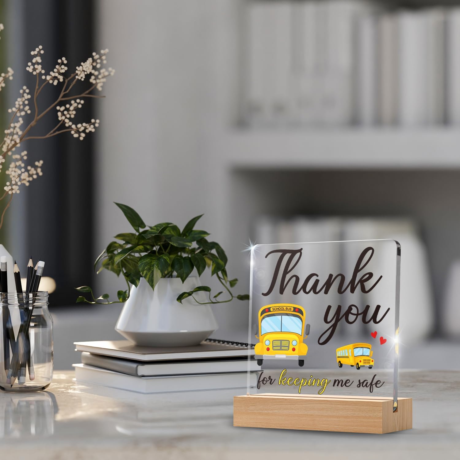 Bus Driver Appreciation Gifts for Men Women, Back to School Retired Graduation Birthday Decoration Gifts for School Bus Driver - Image 5