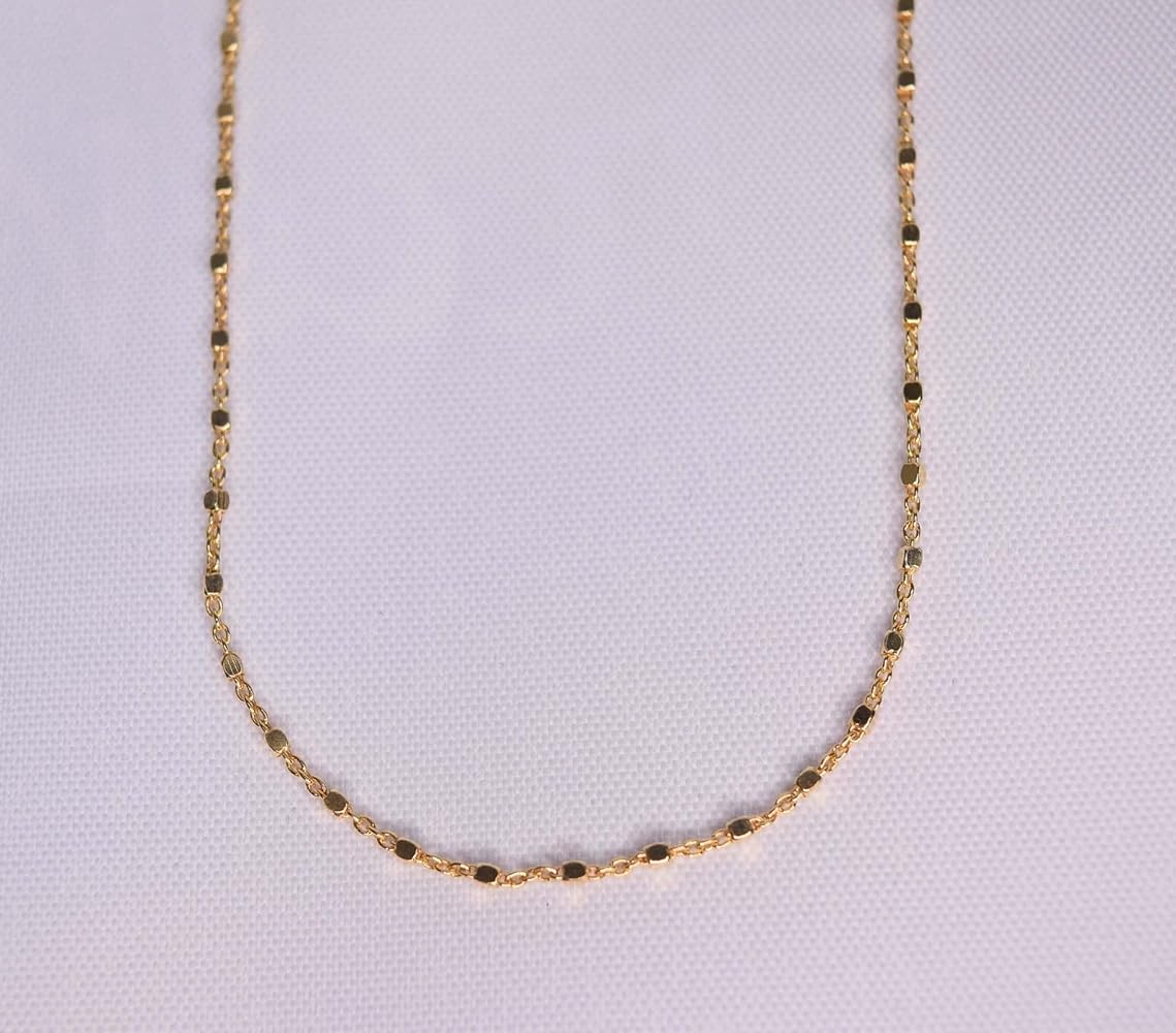 アクセサリー musterwerk 18K Venetian Chain Necklace MusterWerk Ex. 18K 1.2 Venetian Chain Necklace