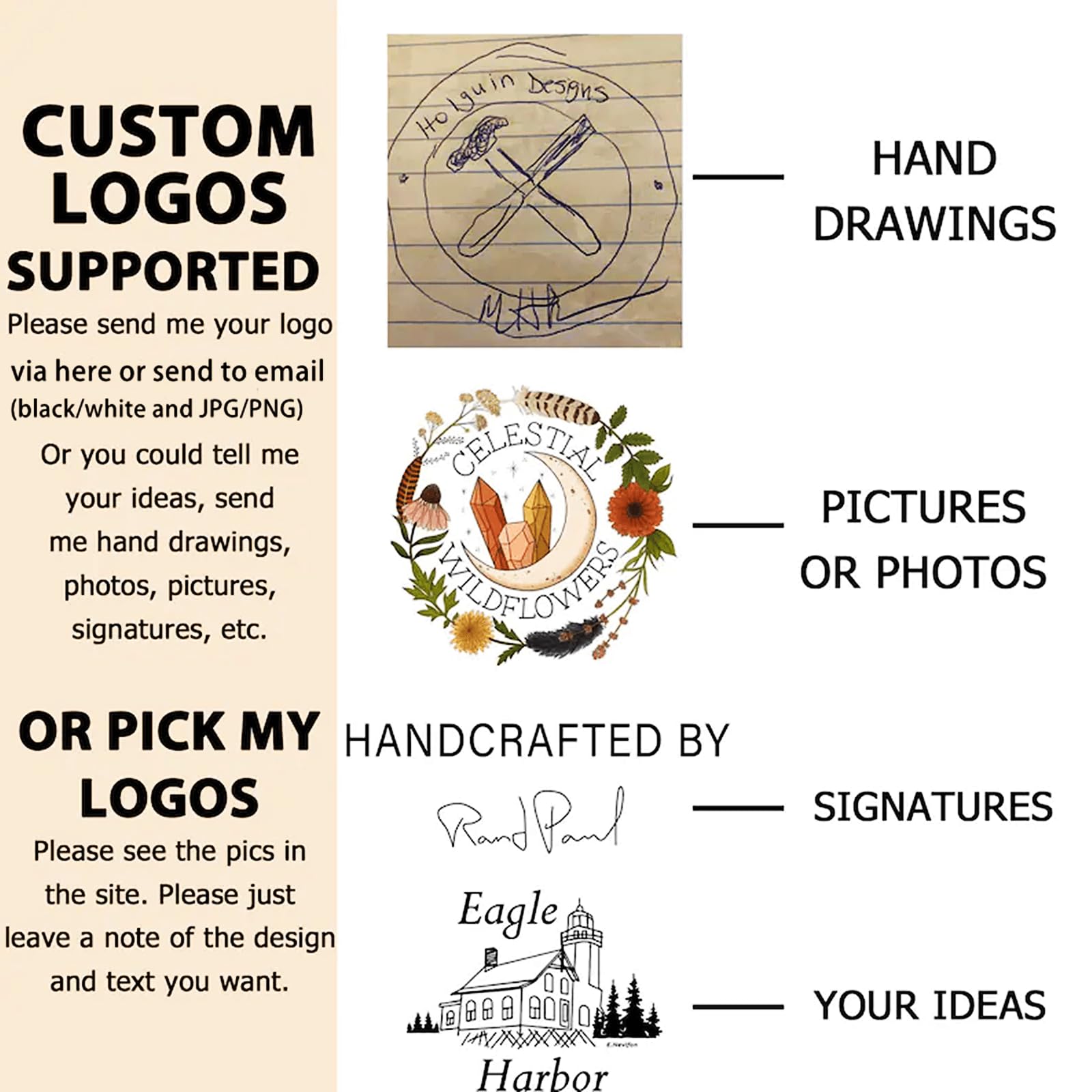 Steak Branding Iron Custom Wood Burning Stamp for Food Meat Branding Iron Stamp for Bur Burger Custom Branding Iron Stamp with Wood Handle (4 inches)