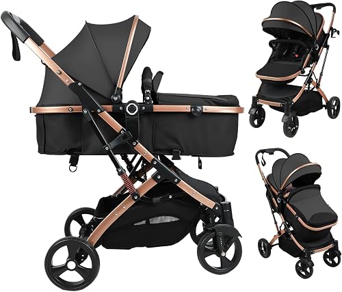 Poussette Nouveau né 2 en 1 avec 