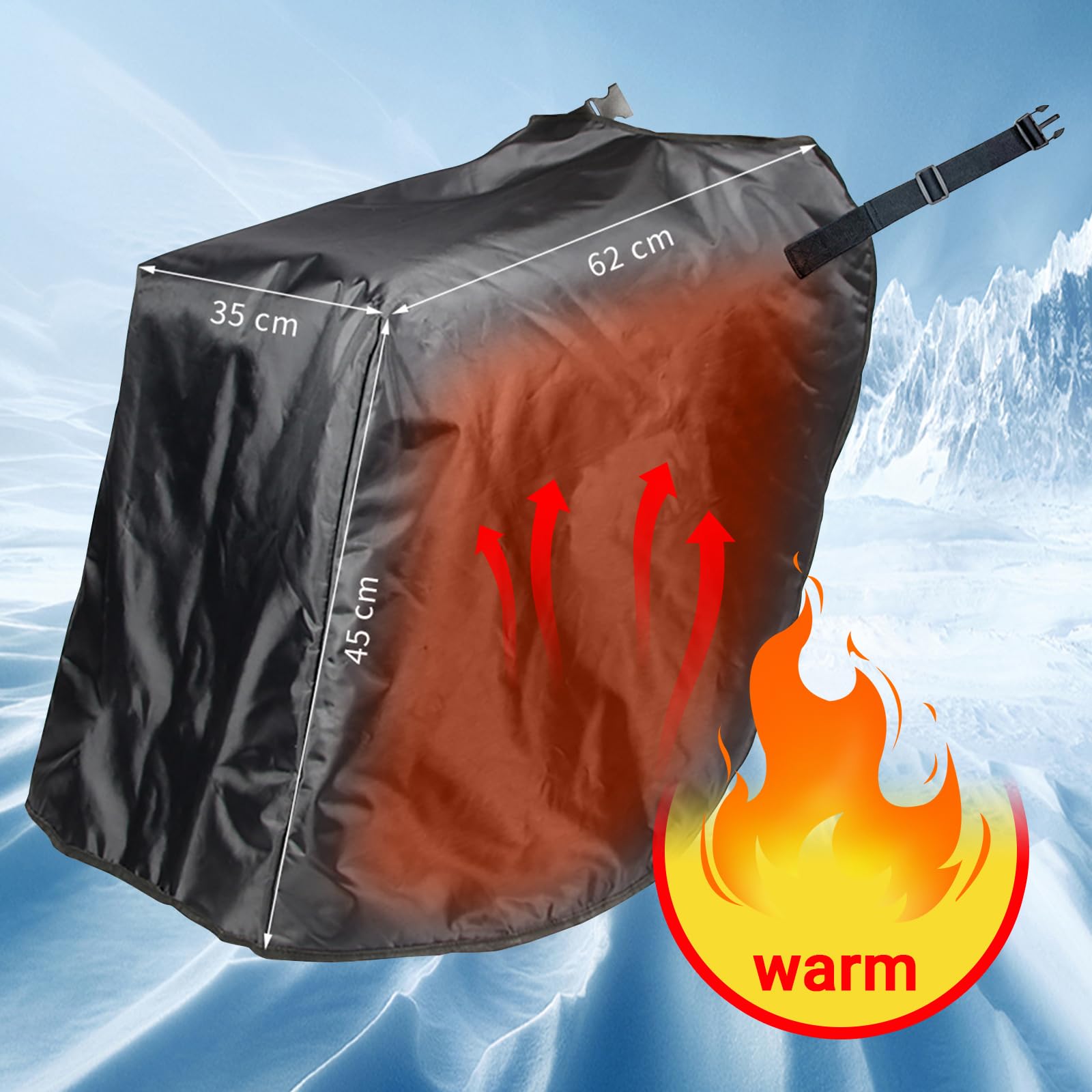 Housse de Jambe de Scooter, Protection Coupe-Vent Imperméable pour Jambes Scooter, Jambes Couverture Chaude pour Scooter, Universel