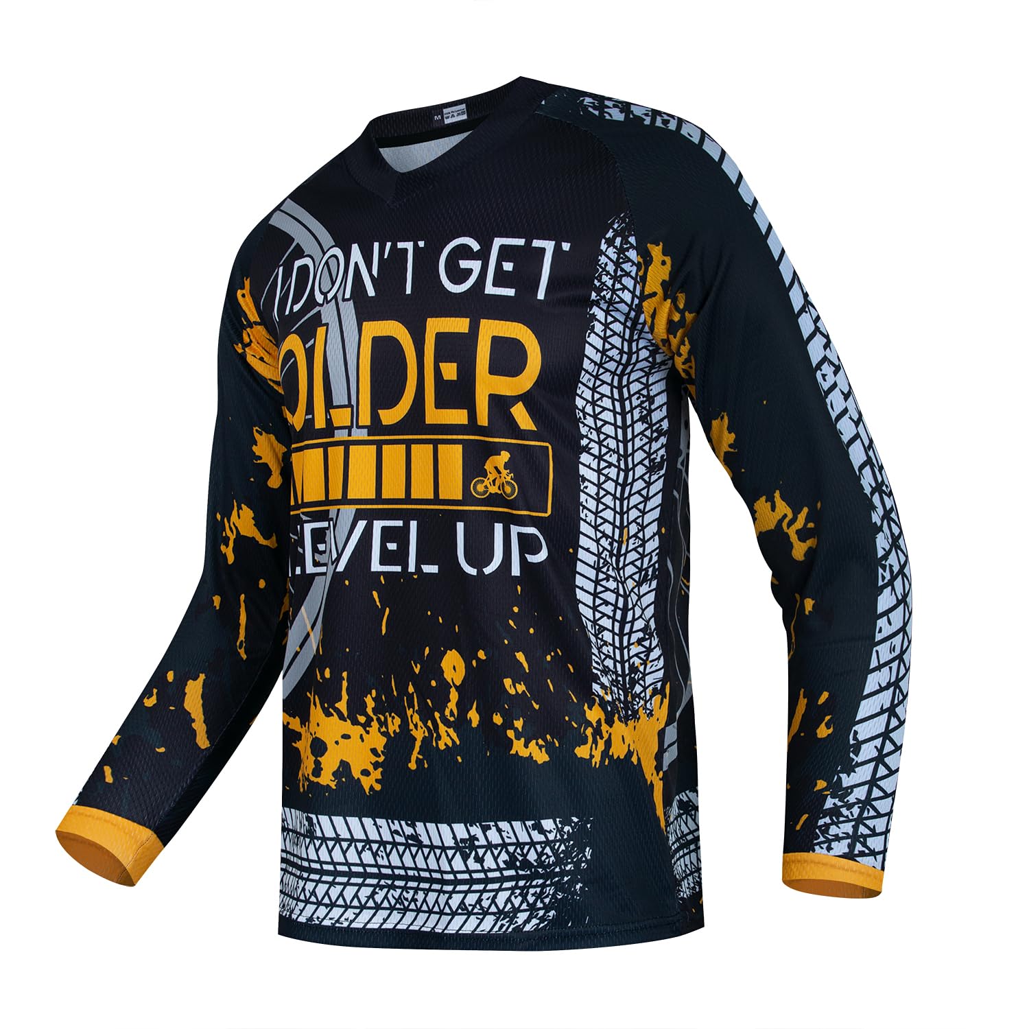 Men's Cycling Jersey Long Sleeve MTB T Shirt Mountain Bike Motorcycle Bicycle Clothing