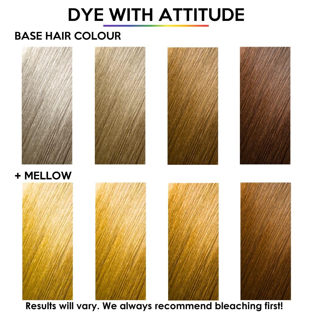 Attitude Hair Dye Tinte capilar semipermanente FIRE FIRE Trio Juego combinado de 3 botes de tinte para el cabello Rojo/Naranja