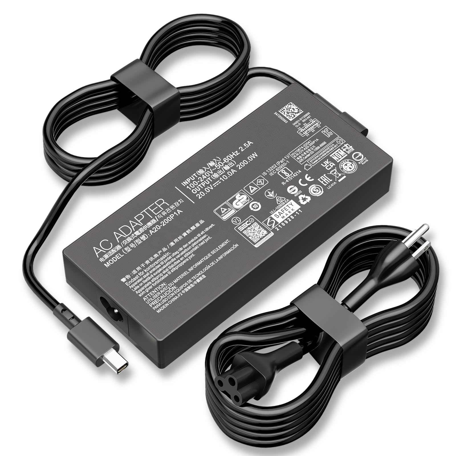Photo 1 of iziulg 200W Laptop Charger for ASUS