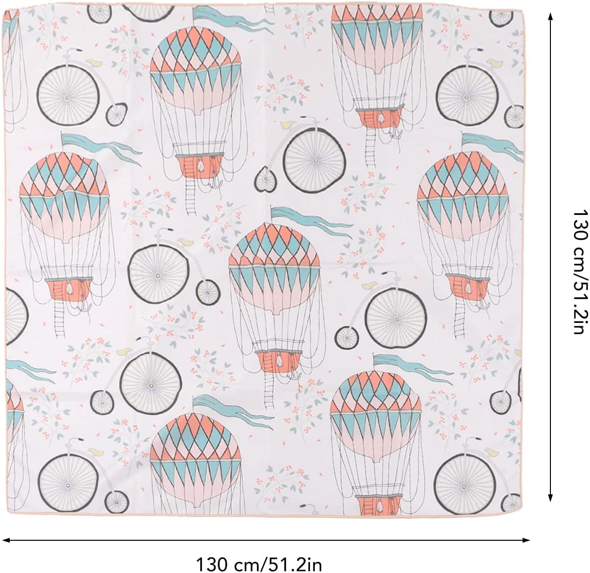 Highchair Splat Mat with Adorable Patterns Non Slip Food Spill for Toddlers EasyDining Floor Protector