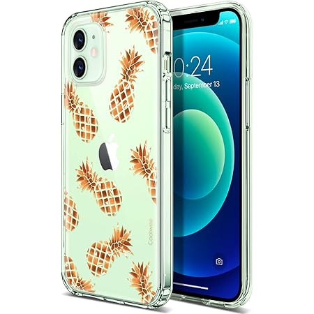 Amazon Com Coolwee For Iphone 12 Pro Max Case Rose Gold Pineapple Floral Women Girl Men Foil Clear Design Shiny Glitter Hard Back Soft Tpu Bumper Cover Compatible With Apple Iphone 12 Pro