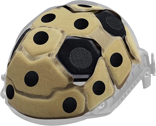 Almohadillas tácticas para casco - Insertos universales de recambio de espuma de memoria interna para cascos ACH, MICH, EXF