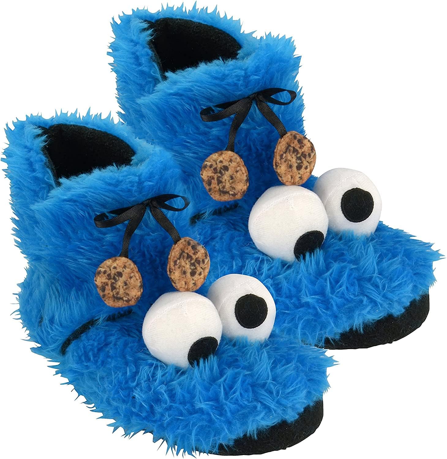 Women's Sesame Street Cookie Monster Slippers