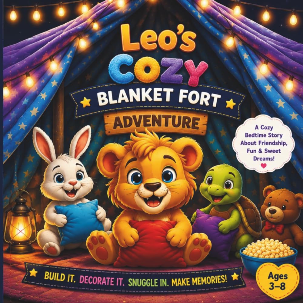 Leo's Cozy Blanket Fort Adventure