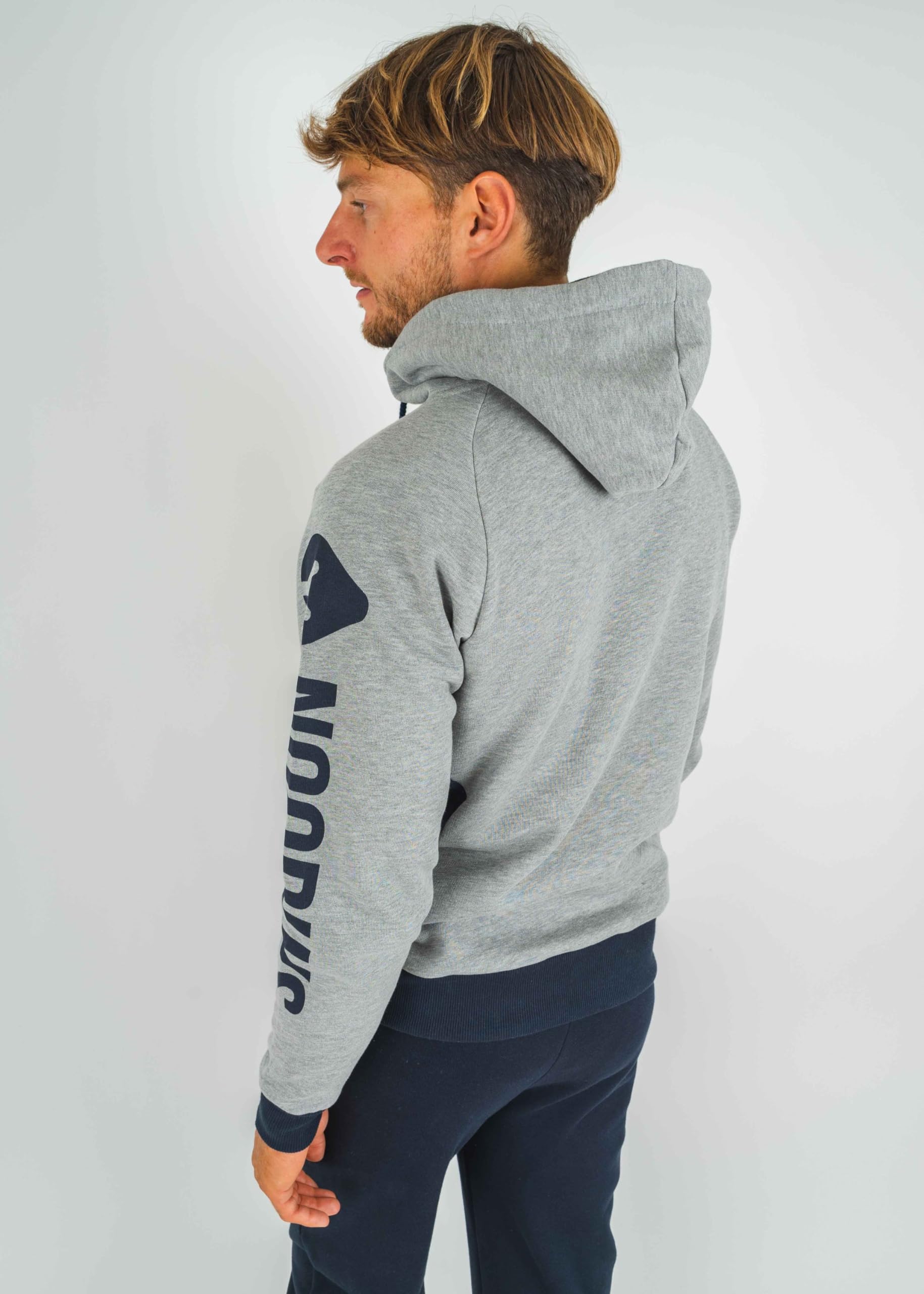 NOORLYS RAFFIG Hoodie Herren & Damen Pullover aus 80% Baumwolle (biologisch) - Kapuzen-Pullover Herren Hoodie Damen Sweatshirt Pulli Hoody Hoodies Kapuzenpullover