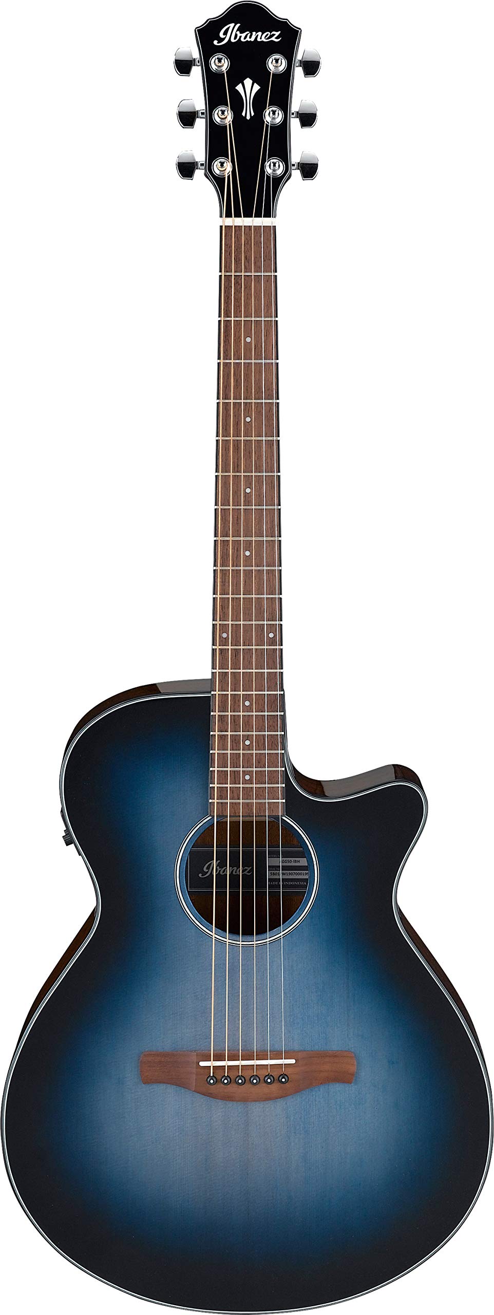 Ibanez AEG50 Indigo Blue Burst