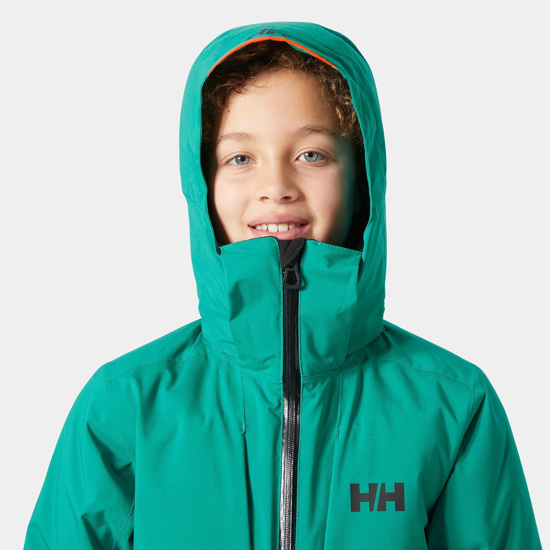 HELLY HANSEN ダブルジップパーカー ボア パイル 芝生 緑 Lサイズ hoe51964-1-kh_1.jpg