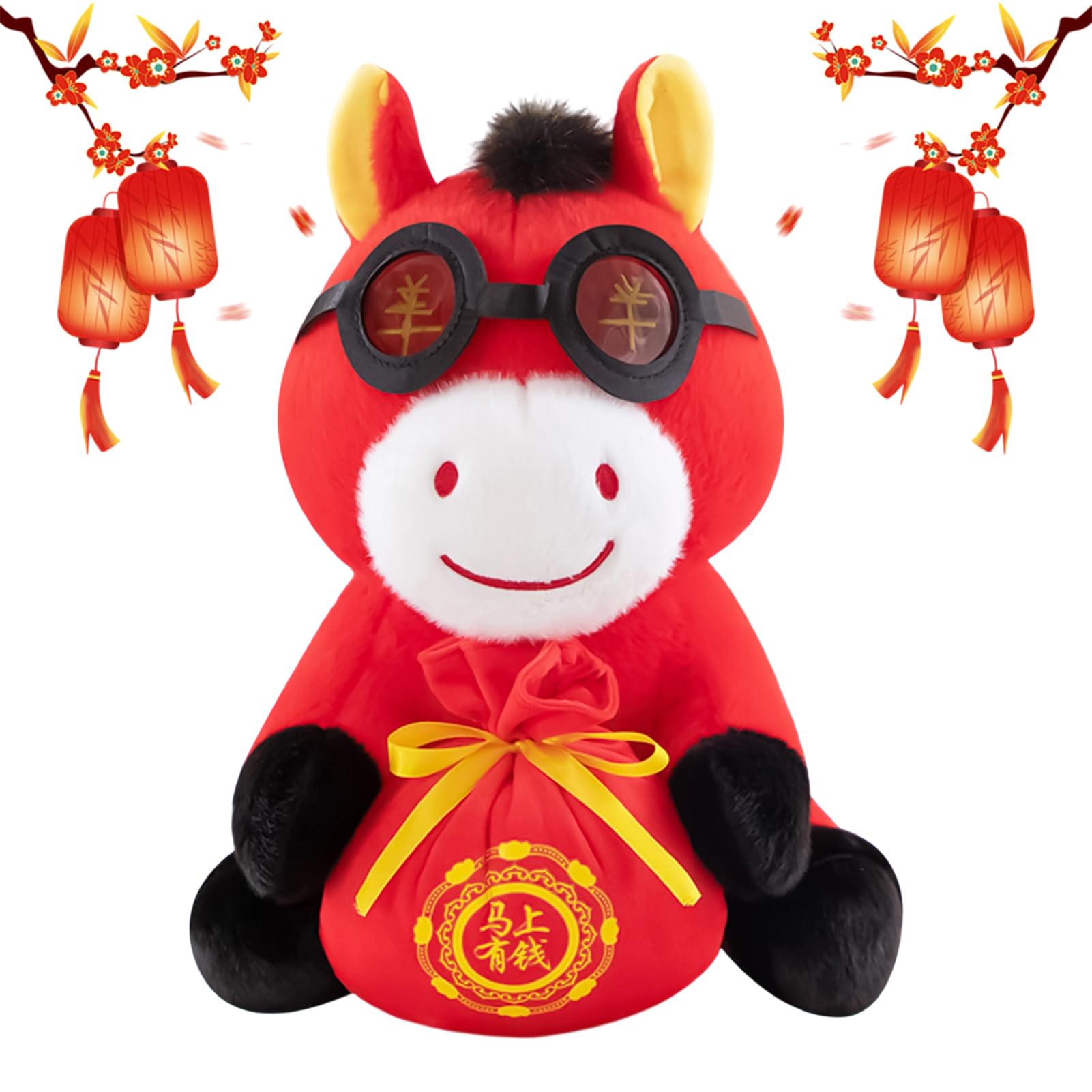 Idée cadeau de bénédiction : peluche de cheval pour salon et chambre - 8