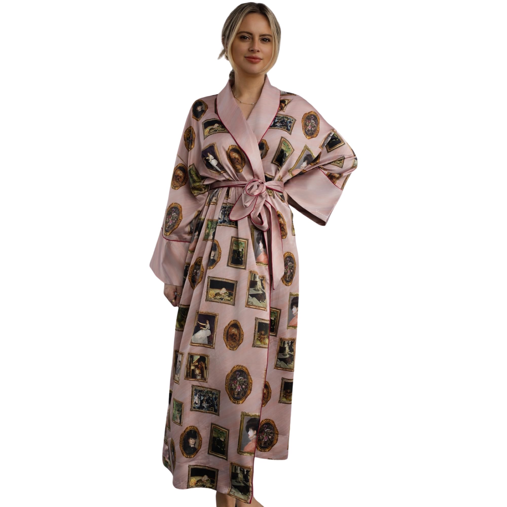 VanderbeekWomens Art Inspired Loungewear Robe