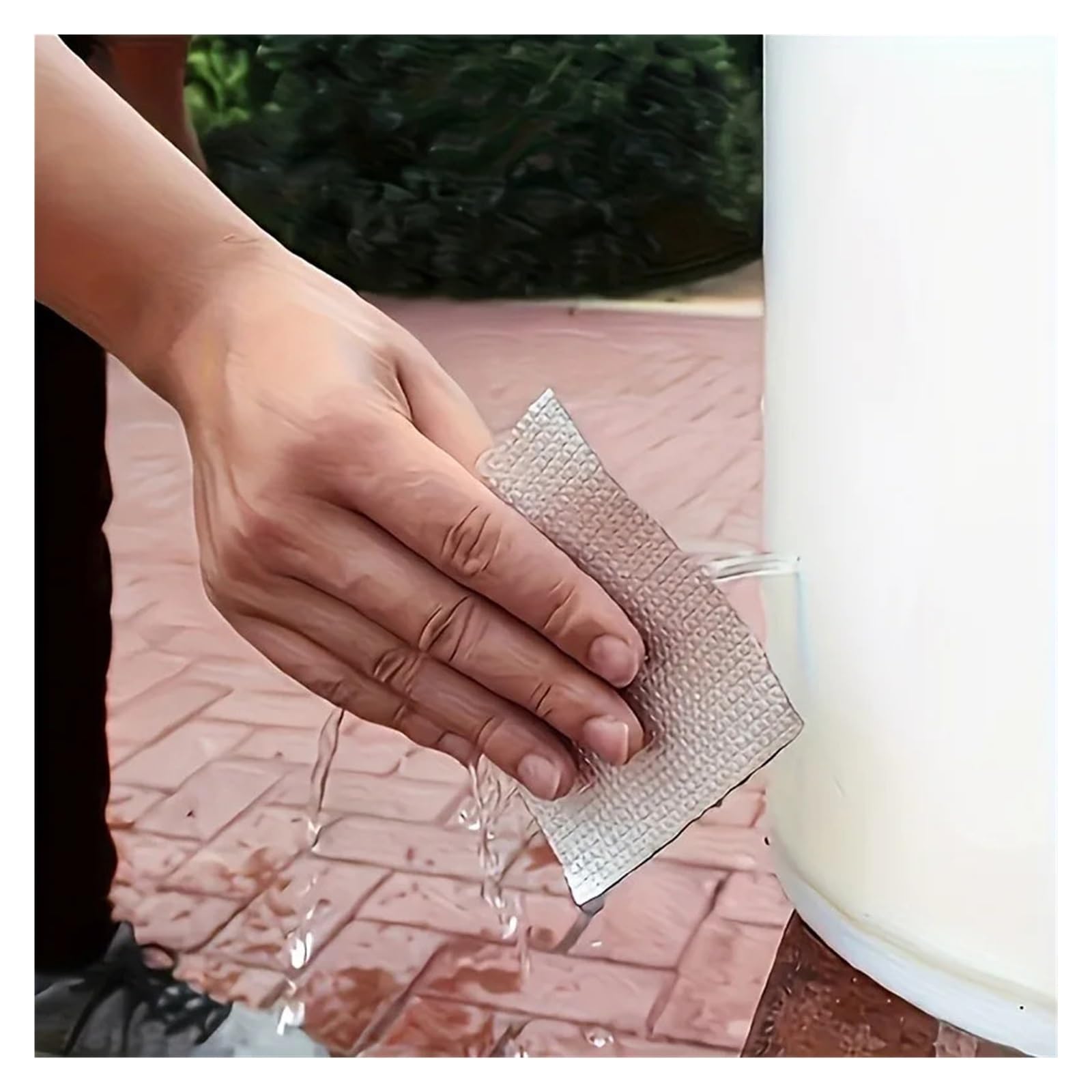 Nastro for Riparazione Tende in Foglio di Alluminio | 1/2 Rotoli: Tenda, Telo, Tenda, Tubo, Parete, Riparazione delle perdite della piscina(2 Rolls)