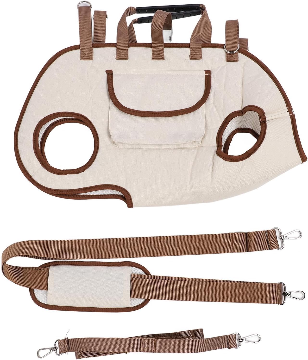 Harnais de levage pour chien, sangle de transport réglable pour chats de petite et moyenne taille, sac de transport portable pour extérieur, sangle d'assistance pour chien pour personnes âgées