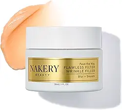 Nakery Pave The Way, Preenchedor De Rugas Com Filtro Impecável, Creme Facial Antienvelhecimento Para Mulheres, Suaviza Profundas Instantaneamente, Disfarça Imperfeições, Primer Firmador Da Pele, Fór