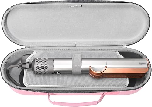 Miniatura 8 de RLSOCO Estuche de viaje para Dyson Airstrait StraightenerAirwrap Multi-Styler (morado)