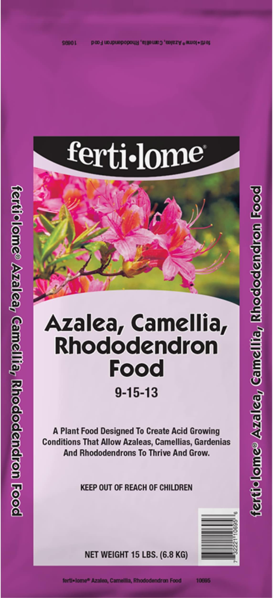 Fertilome (10695) Azalea, Camellia, Rhododendron Food 9-15-13 (15 lbs.)