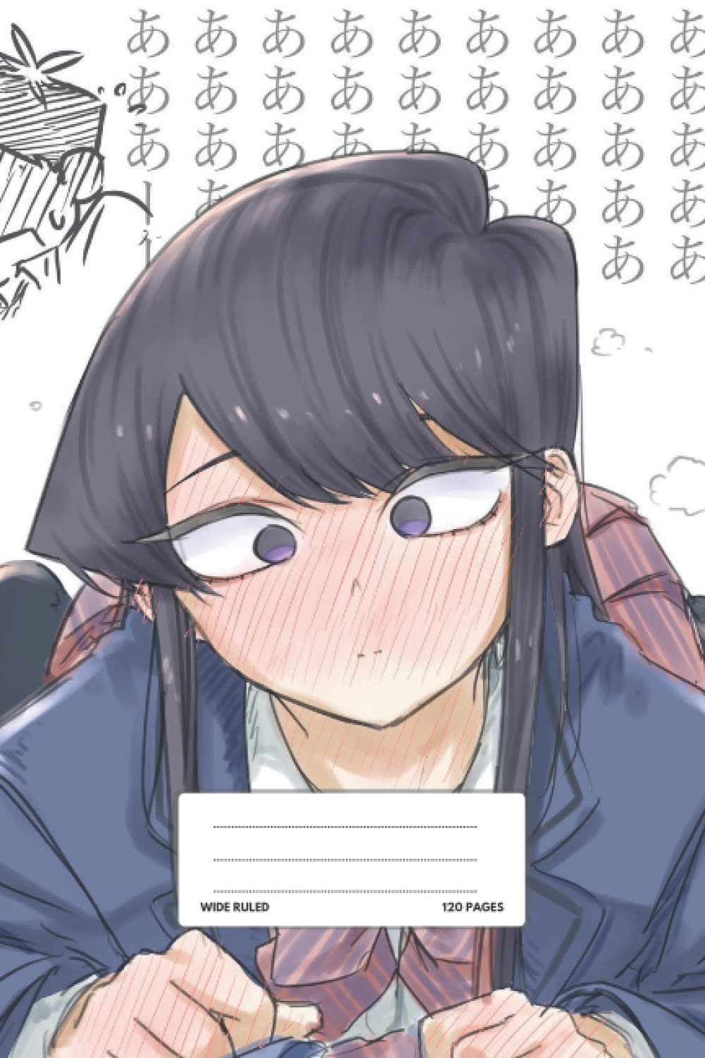 Komi San Composition Notebook: Komi Can't Communicate College Ruled Journal Design Perfect for All Ages |Size 9” x 6”| 120 Pges | 63