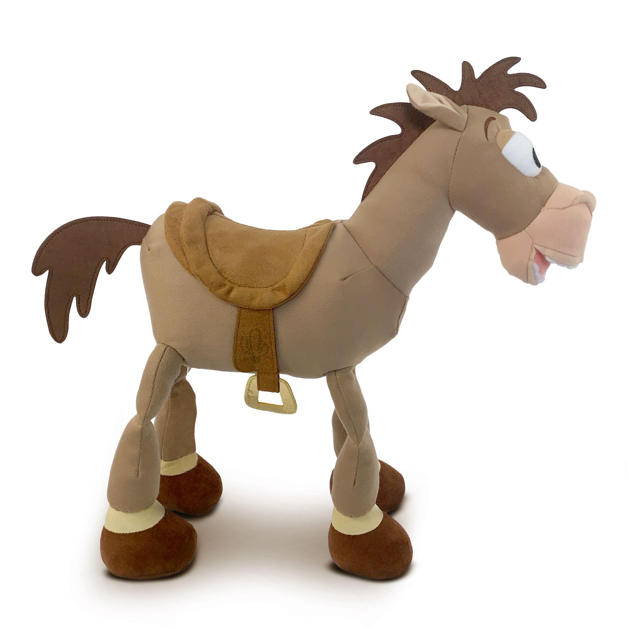 Disney Store Peluche oficial de Toy Story Bullseye, icónico peluche con ojos bordados y funciones de felpa suave, adecuado para todas las edades