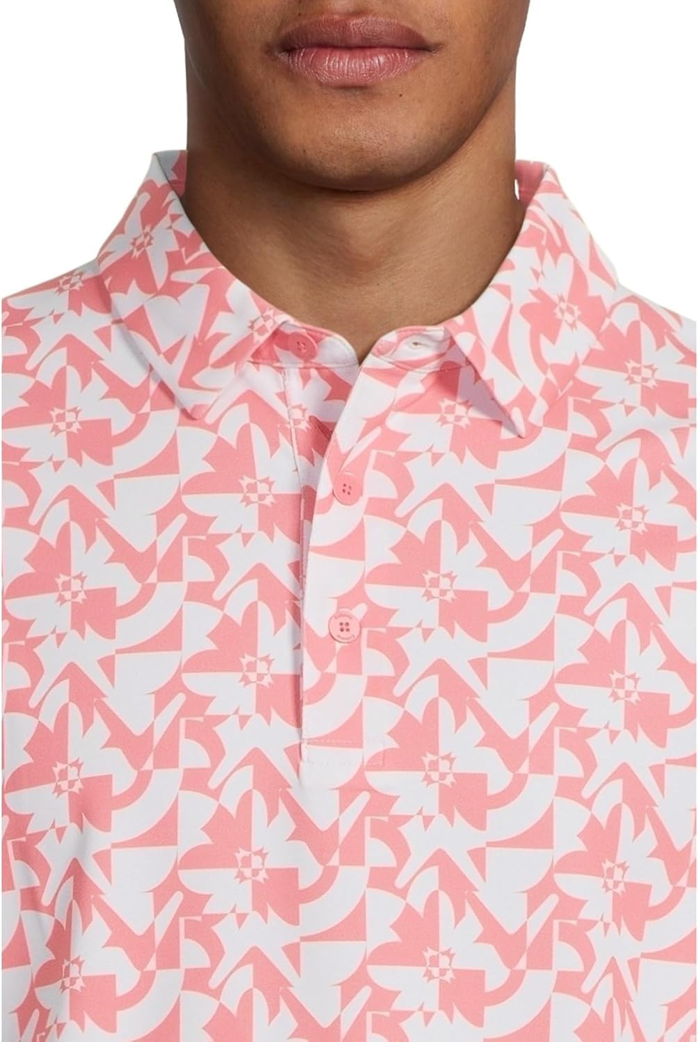 Callaway Mens Layered Floral Polo - Image 4