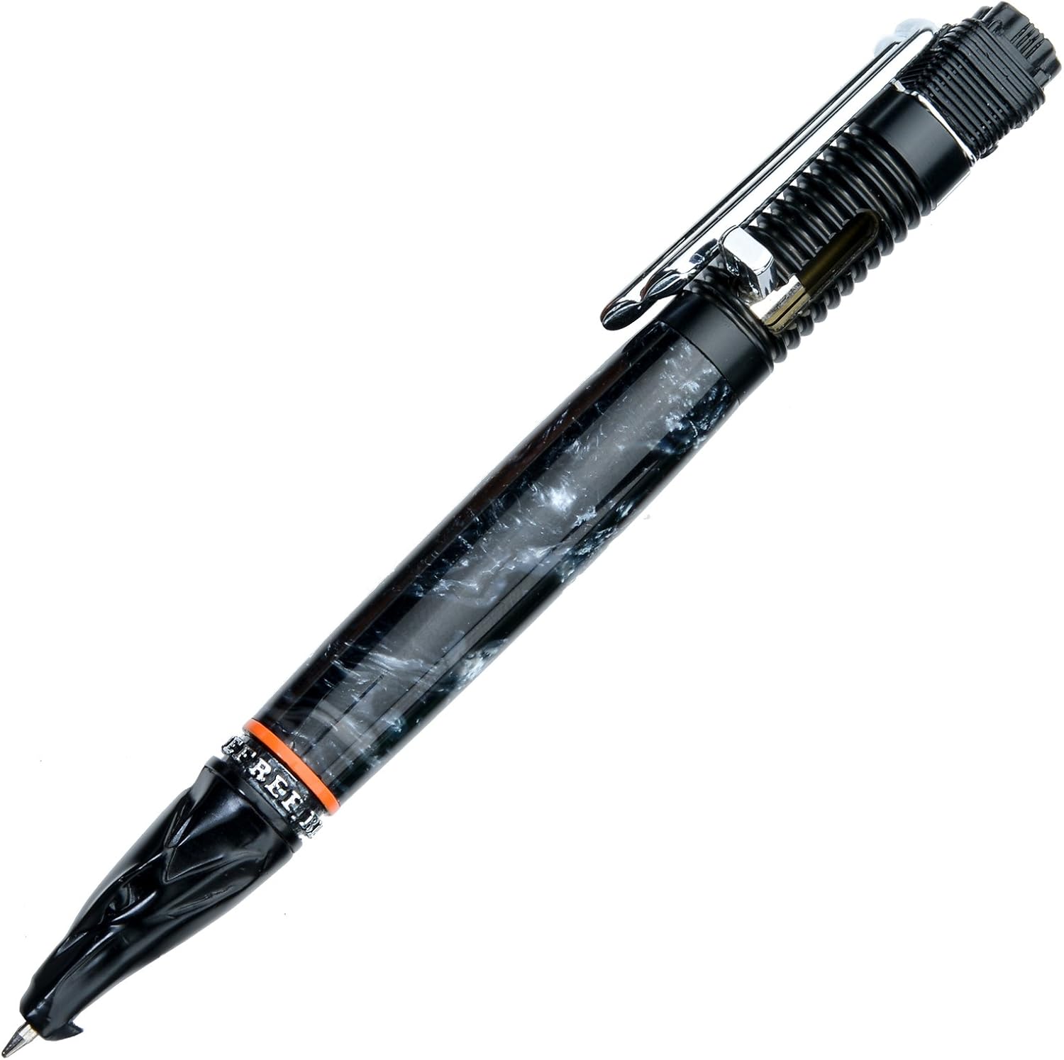 Penn State Industries PKMOTMBCH Motorcycle Kickstart Action Ballpoint Pen Kit Woodturning Project (5, Matte Black & Chrome)