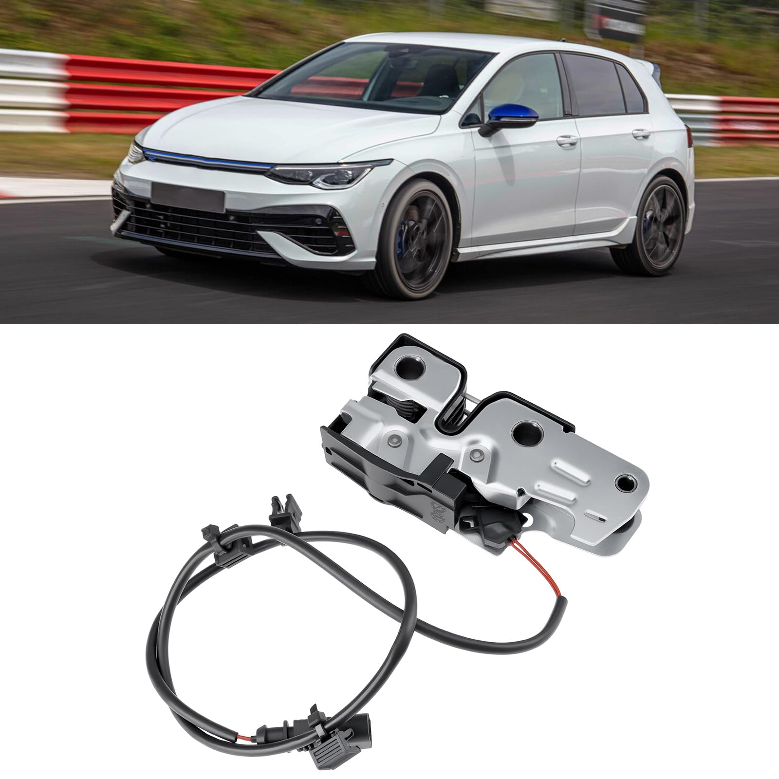 Serrure de Capot 1K1823509E Compatible avec VW Golf Mk5 2003-2009
