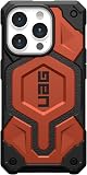 URBAN ARMOR GEAR UAG Case Compatible with iPhone 15 Pro Case 6.1" Monarch Pro Rust Built-in Magnet Compatible with MagSafe Charging Premium Rugged Military Grade Dropproof Protective Cover - 7