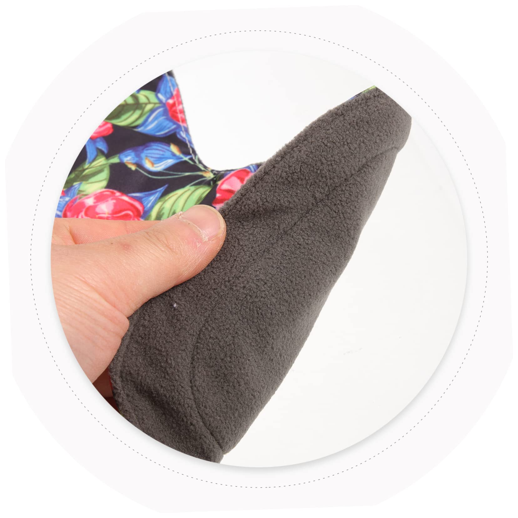 FRCOLOR 2 Sätze waschbare Damenbinde Männer steckt Teenager Zeitraum Liner menstruations pad livy menstruationspad menstruation pad wiederverwendbare Pads tragbare Damenbinde Polyester