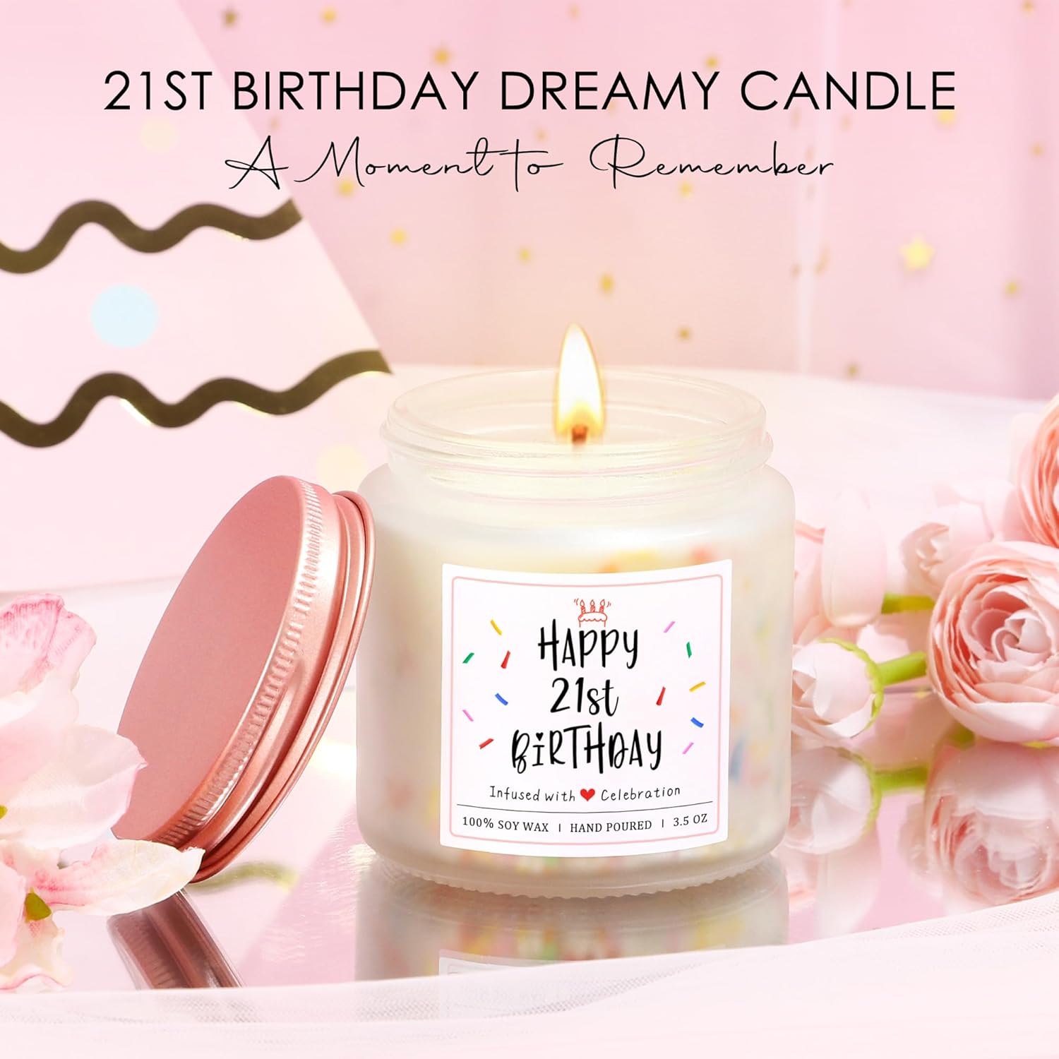 21st Birthday Gifts for Her Women 21 Year Old Birthday Gifts for Her Funny Gift Ideas for 21 Years Old Female Unique Happy 21st Bday Decorations Must Haves for Girl Cool Best 21 Year Olds Accessories - Image 5