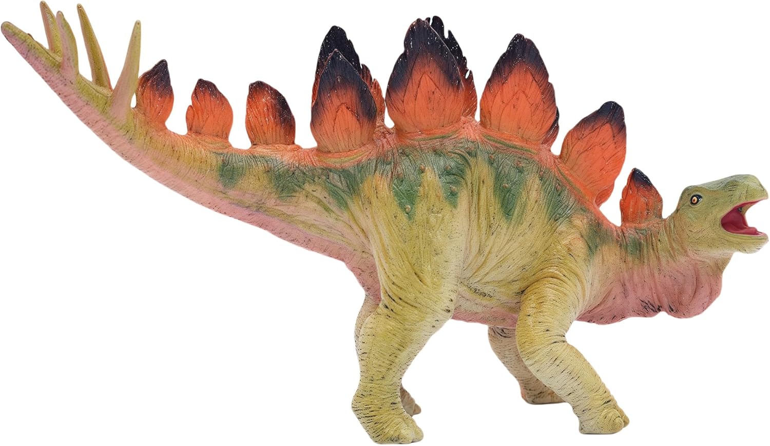 Gemini&Genius Stegosaurus Toy for Kids, Dinosaur Action Figure, Sculpting & Texture Dino Collection Toy, Great Dinosaur Gift for Kids