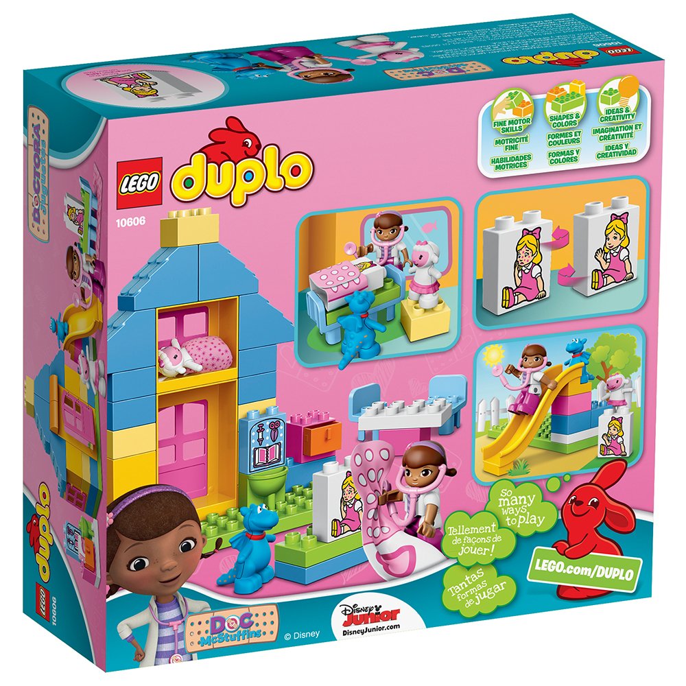 LEGO DUPLO Brand Disney 10606 Doc McStuffins Backyard Clinic Building Kit