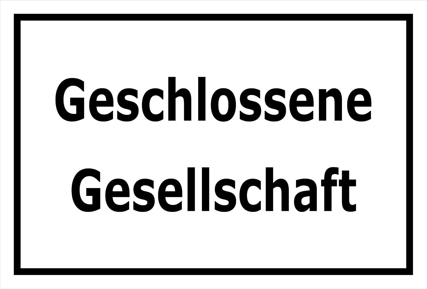 Melis-Folienwerkstatt Schild 'Biker Welcome' – 45x30 Cm, Hartschaum/Alu, Mit Bohrlöchern