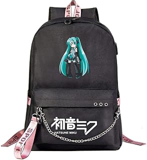 Amazon.es: Hatsune Miku - Incluir no disponibles / Mochilas, estuches y  sets escolares: Equipaje