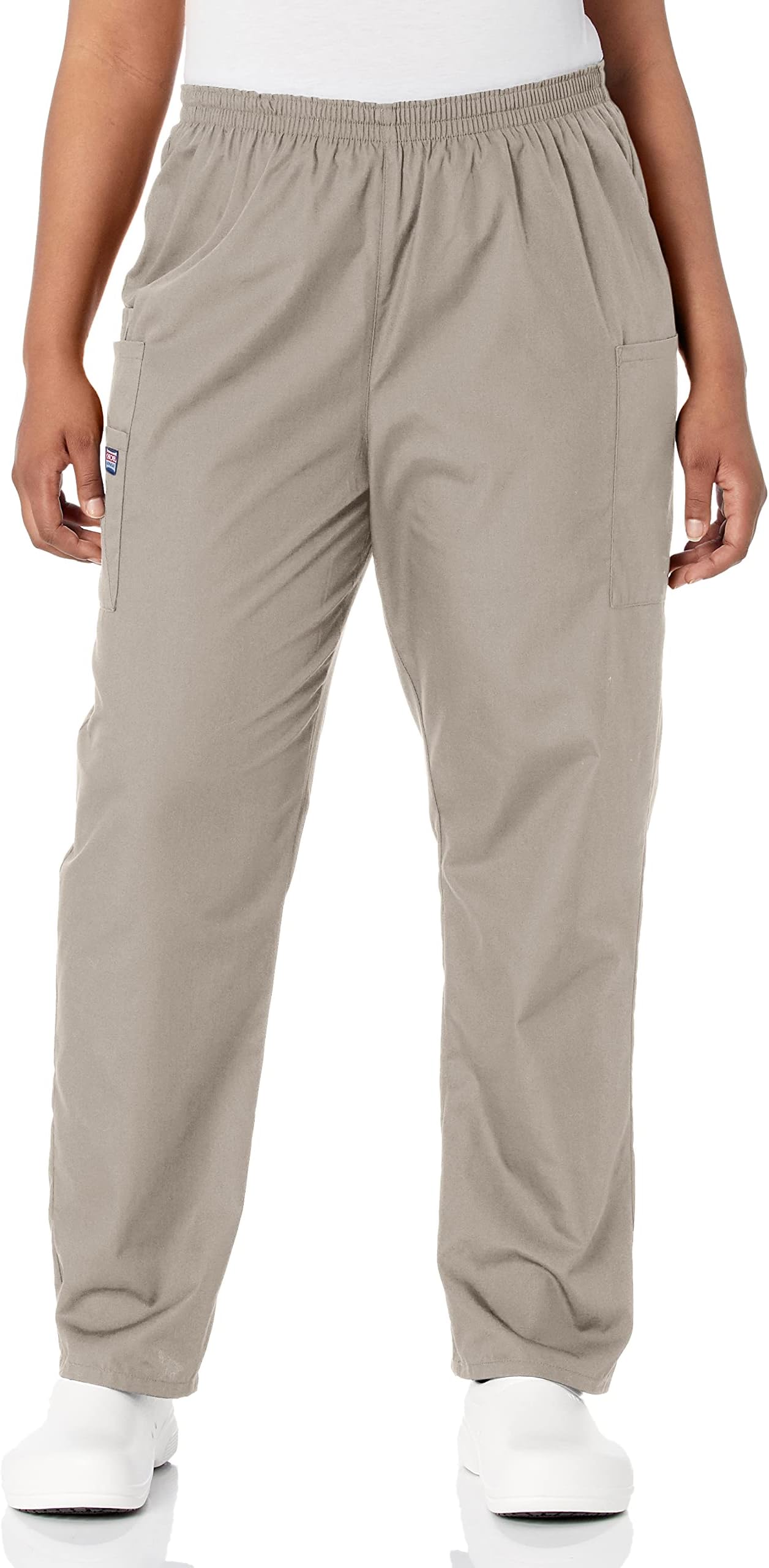 Cherokee womens Workwear Scrubs Pull-on Cargo Pant Workwear Elastic Waist Cargo Scrubs Pant (pack of 1)