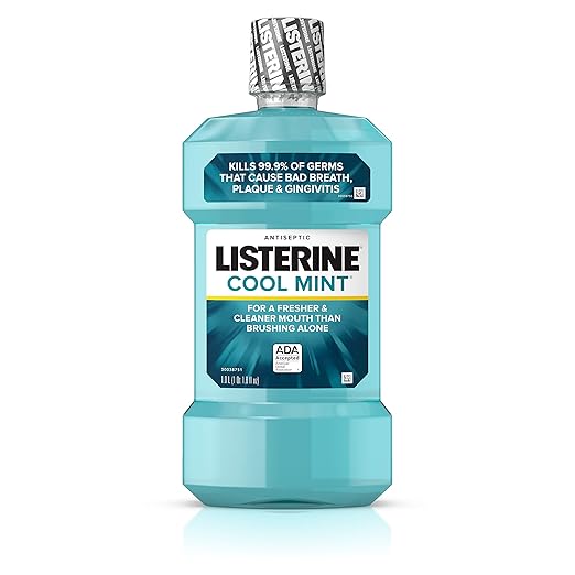 Buy Listerine Listerine Antiseptic Mouthwash Coolmint Online at Low Prices in India Amazon.in