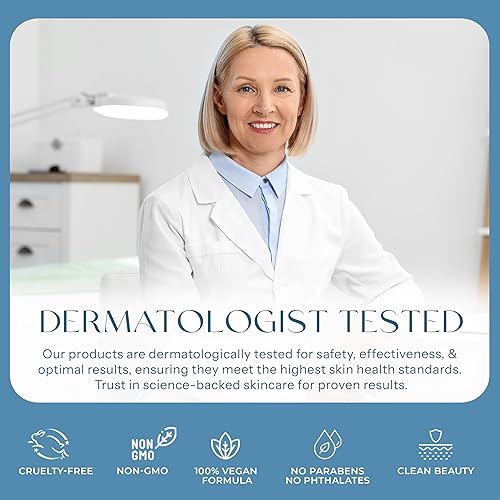 Miniatura 7 de Paquete de hidratación de ácido hialurónico y colágeno, dermatológicamente probado, antienvejecimiento, cuidado de la piel coreano, hidrata,