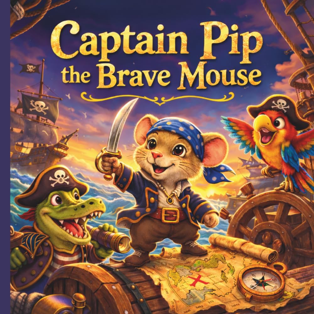 Captain Pip The Brave Mouse: “How a Small Mouse Became a Great Captain”