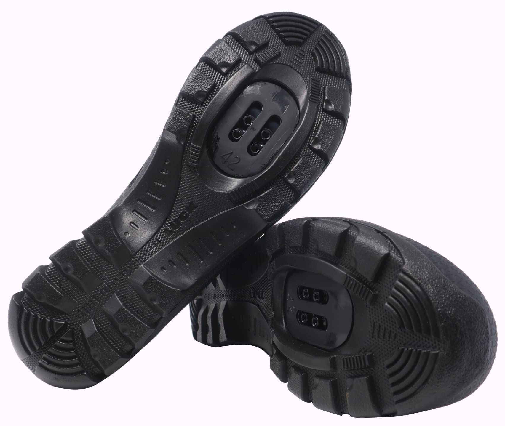 LUCK Zapatillas de Ciclismo Jupiter, Ideal para la práctica de Distintas disciplinas Gracias a su Suela de EVA, construida en una Sola Pieza de Micro Fibras súper Transpirables.