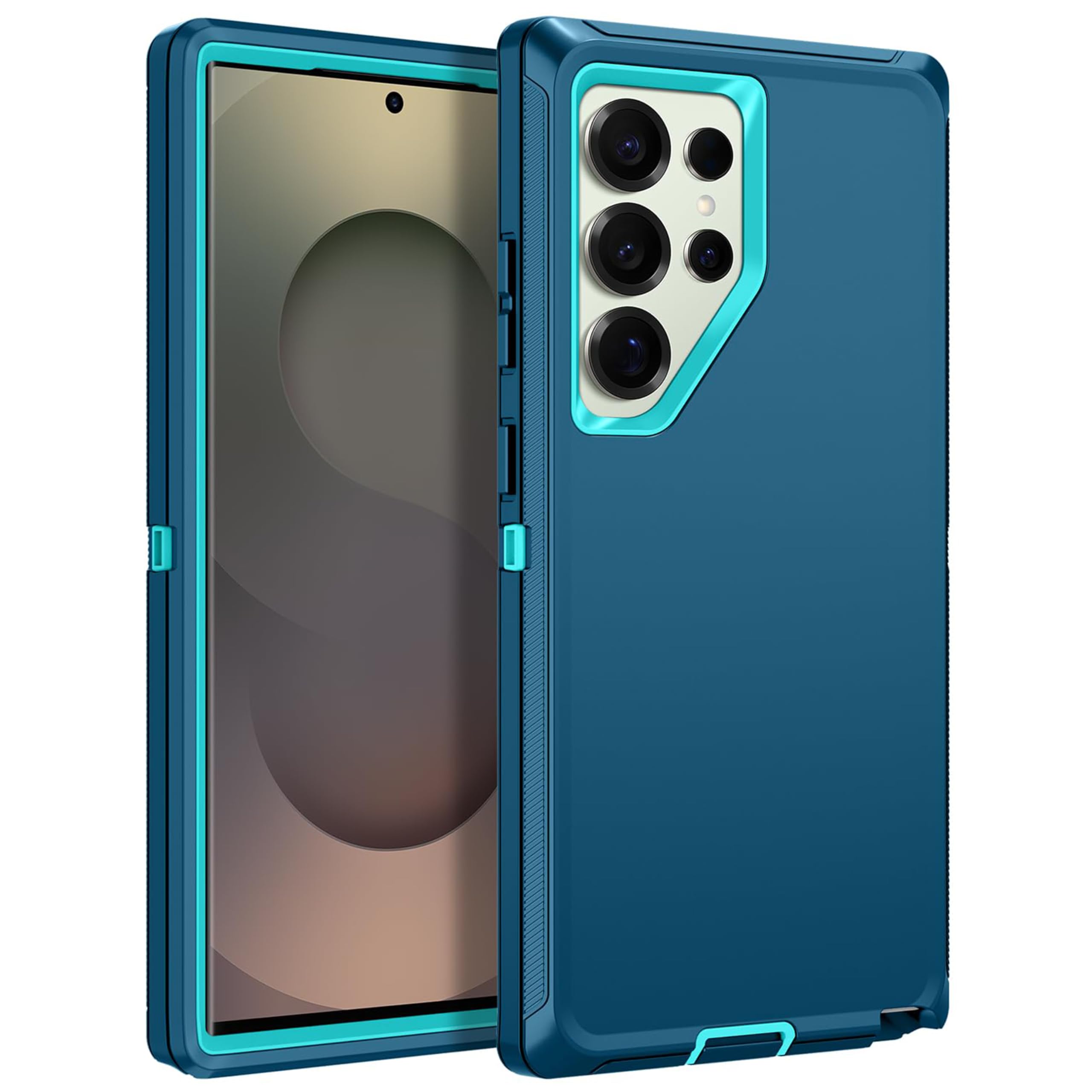 MXX Case Compatible with Samsung Galaxy s25 Ultra case, 3-Layer Super Full Heavy Duty Body Bumper Cover/Shock Protection/Dust Proof, Designed for