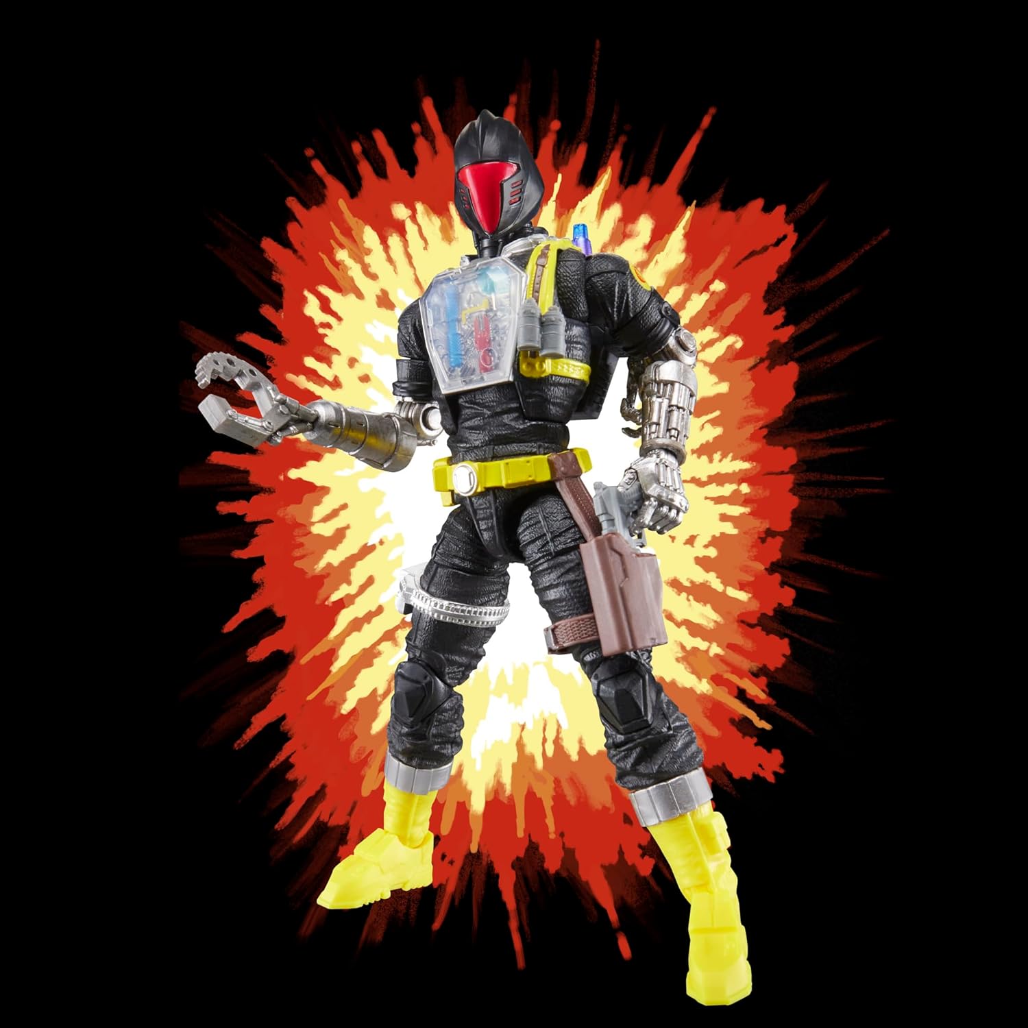 G.I. Joe Classified Series Retro Cardback B.A.T. (Battle Android Trooper), Collectible 6 Inch Action Figure with 11 Accessories